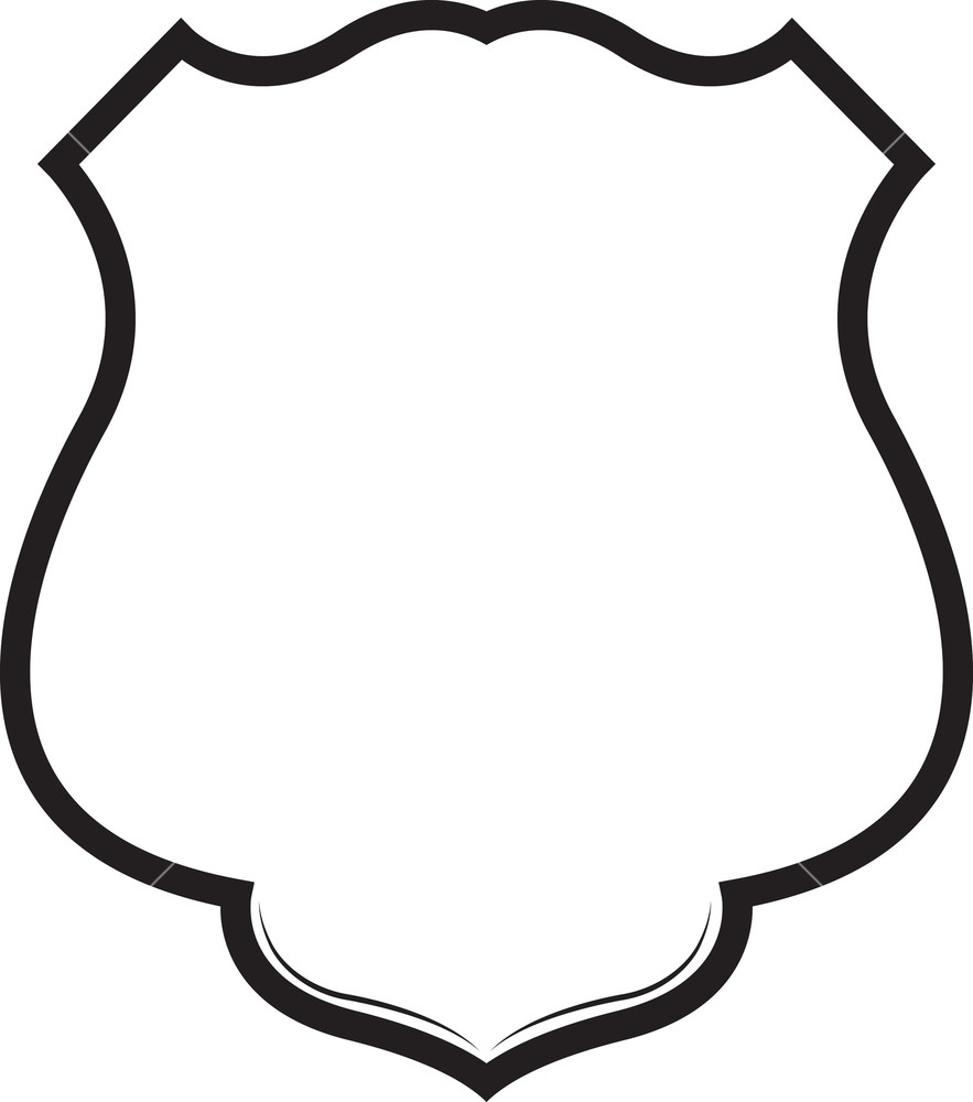 883x1000 Shield Vector Element Royalty Free Stock Image