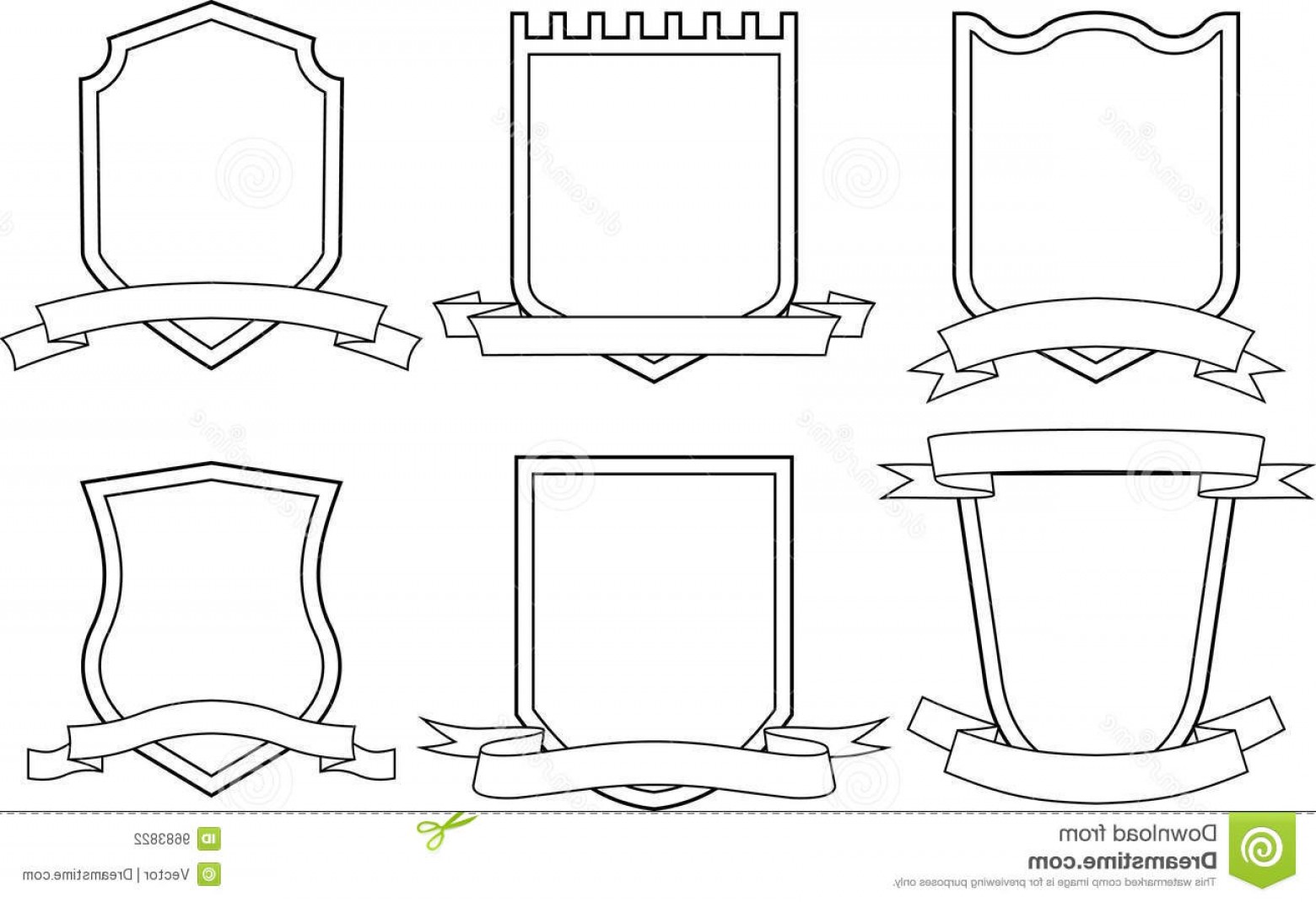 1560x1070 Stock Photography Shields Ribbons Vector Image Createmepink