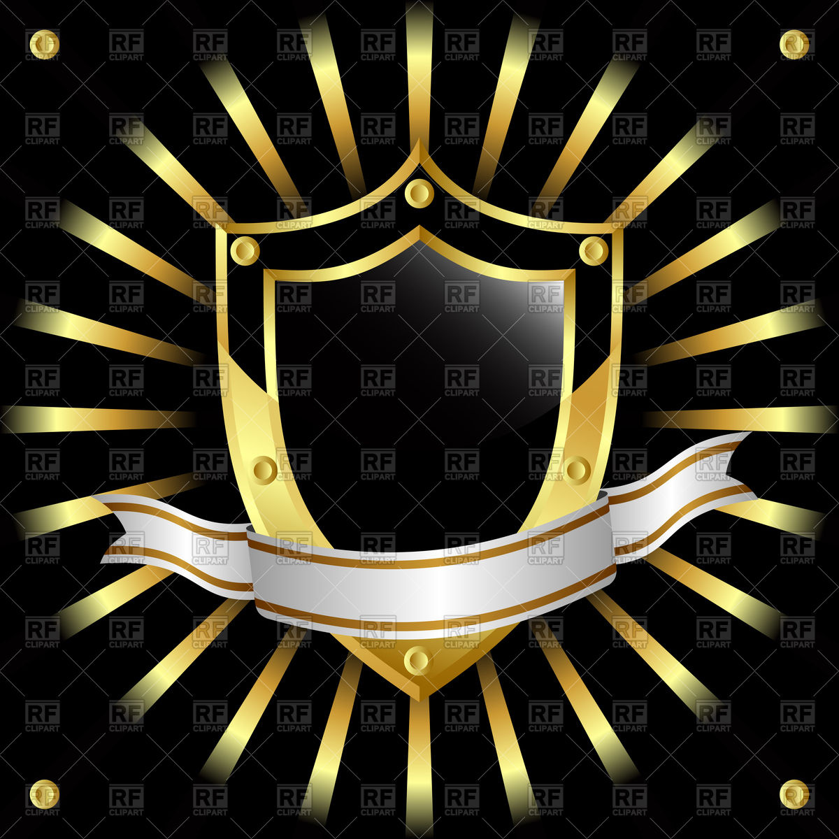 Shield Ribbon Vector at Vectorified.com | Collection of Shield Ribbon