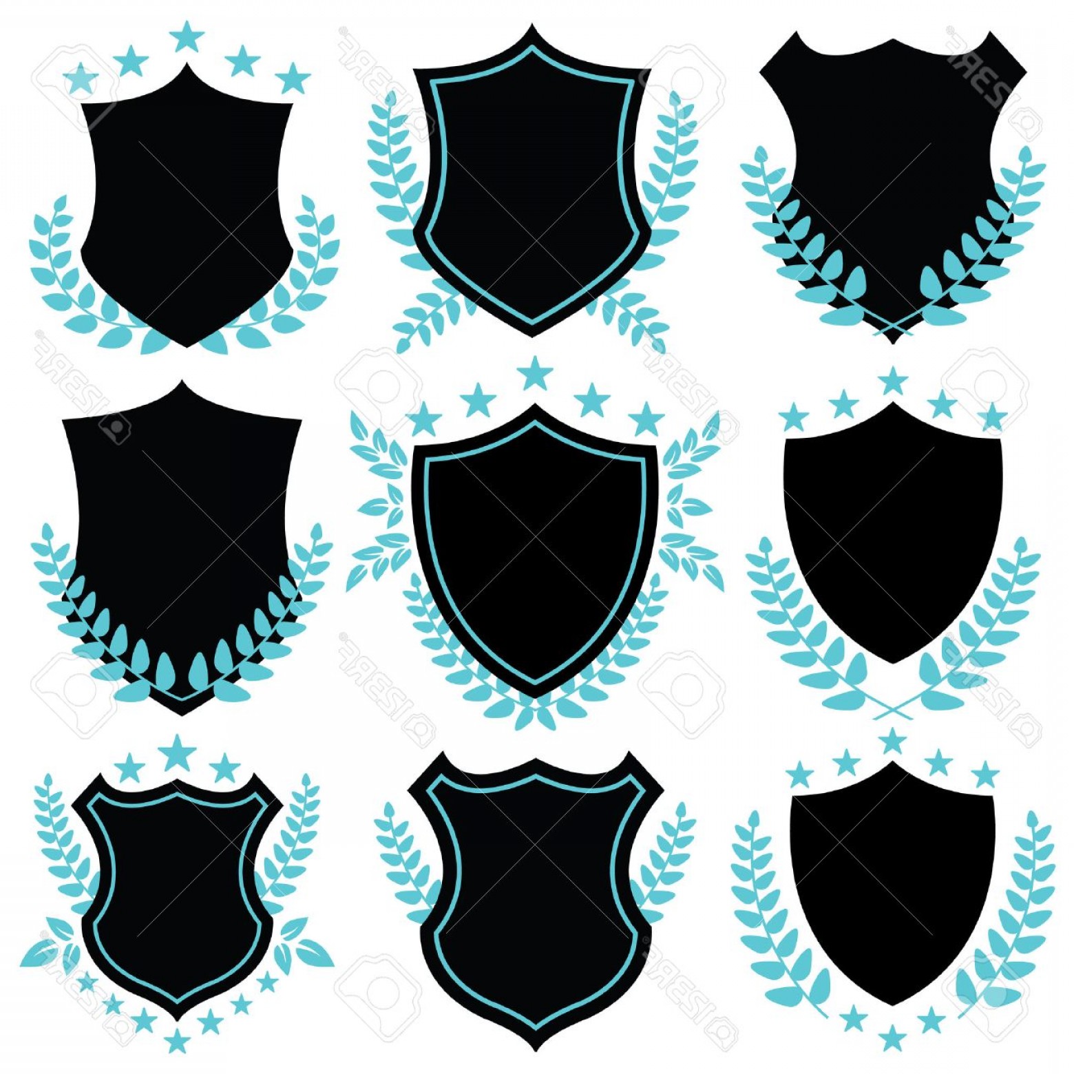 1560x1560 Photostock Vector Vintage Vector Badges And Shield Shapes Soidergi