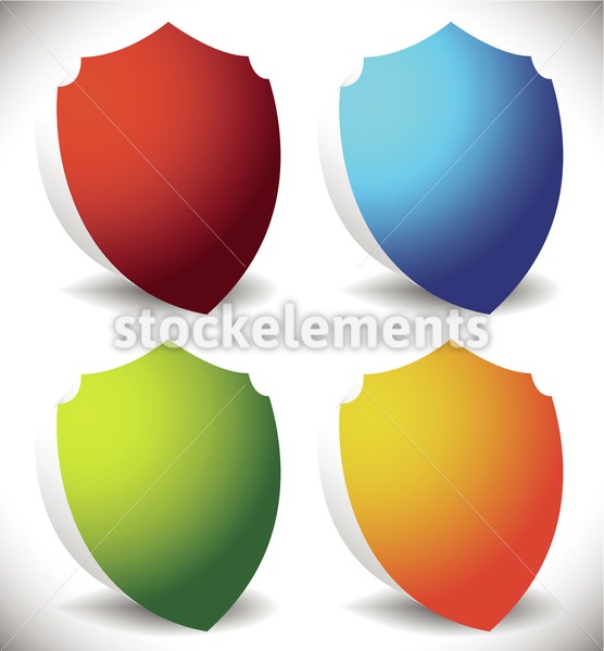 556x600 Shield Shape For Protection, Defense Concept Vector