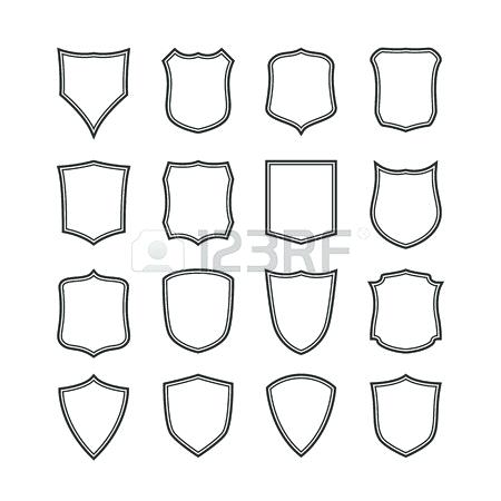450x450 Sheild Template