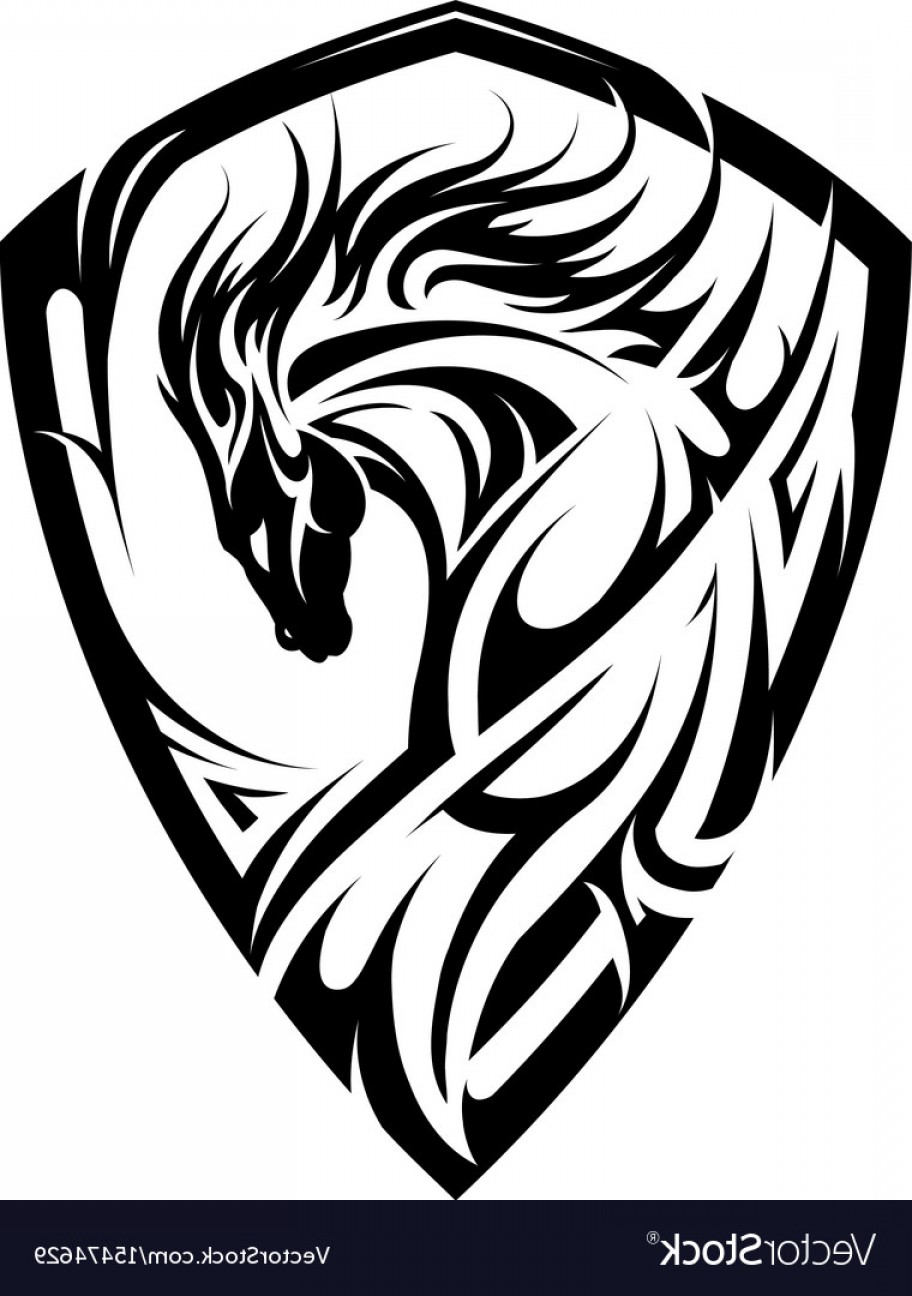 912x1296 Horse Emblem As Shield Vector Wallkeeper