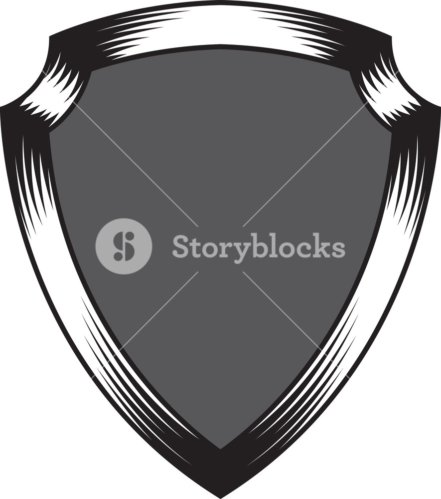 885x1000 Shield Vector Element Royalty Free Stock Image
