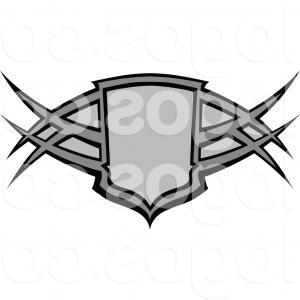 300x300 Tribal Tattoo Eagle Shield Vector Art Newwaysys