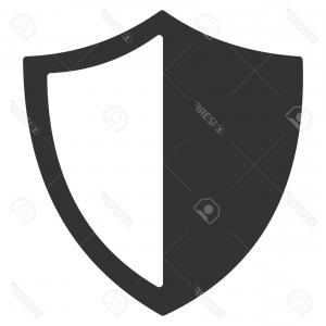 300x300 Photostock Vector Shield Vector Icon Flat Gray Symbol Pictogram Is