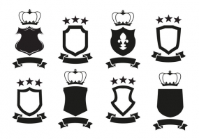 285x200 Retro Banners Shields Free Vector Graphic Art Free Download