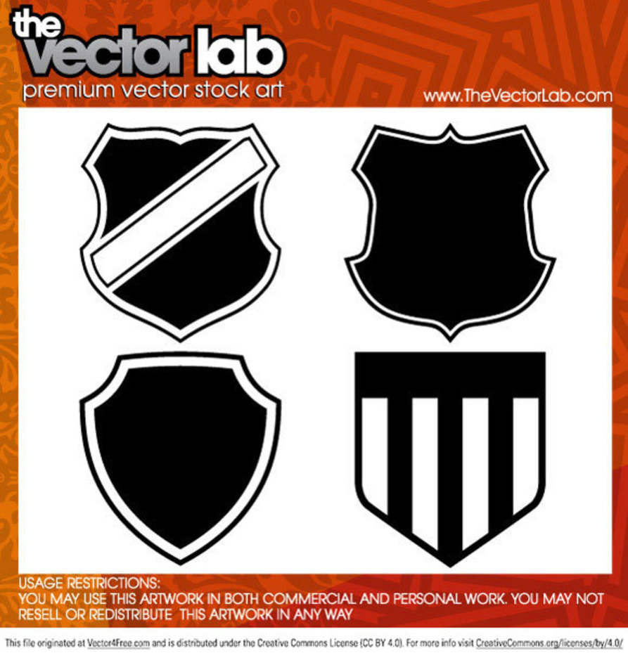 893x936 Shield Vector