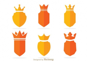 285x200 Crowns And Shield Vector Free Vector Graphic Art Free Download