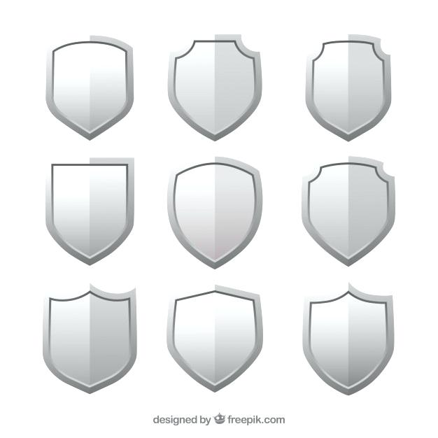 626x626 Red Shield Logo Design Free Template