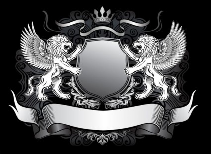 425x312 Lion Shield Vector Vector Free Vector Download