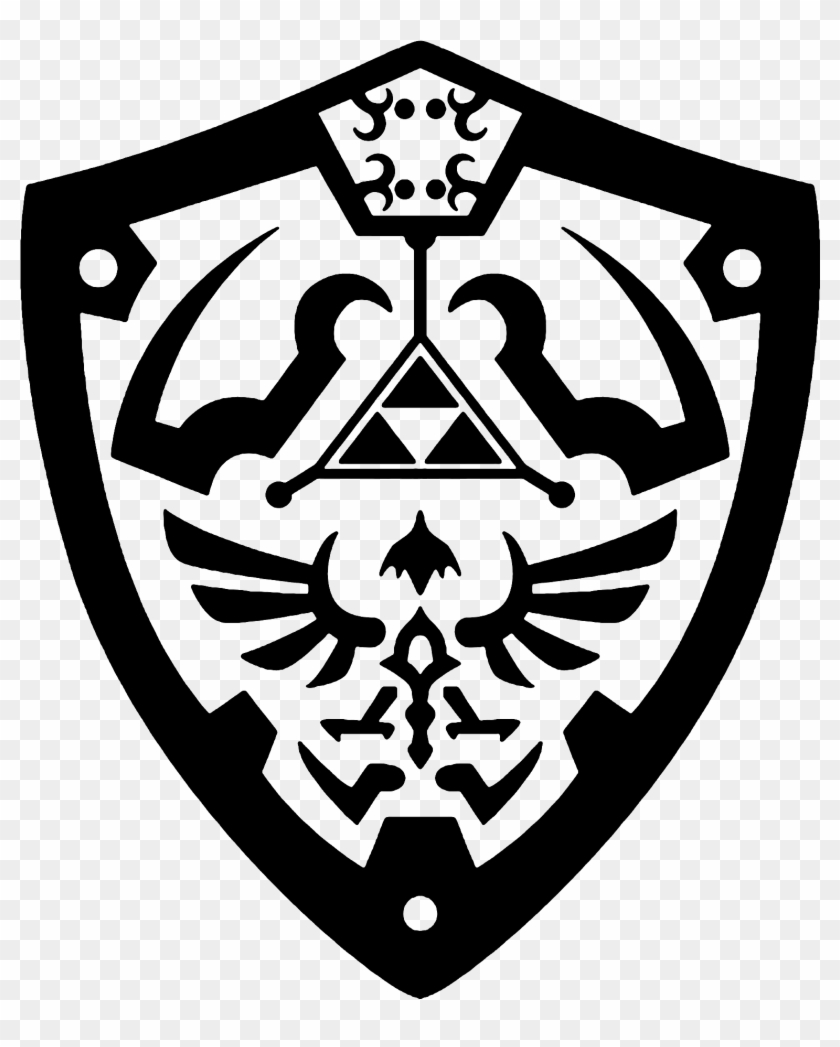 840x1047 Hylian Shield Vector