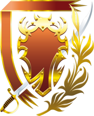 327x400 Free Shield Emblems Blaze Vector Graphic