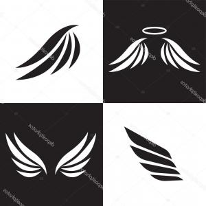 300x300 Shield With Wings Symbol Vector Clipart Savoyuptown