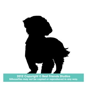 300x300 Shih Tzu Silhouettes