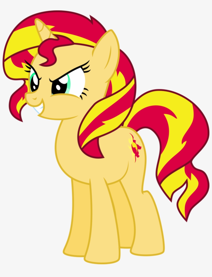 820x1069 Sunset Shimmer Vector
