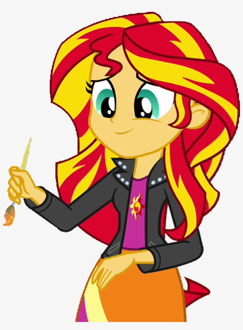 820x1116 Sunset Shimmer Vector