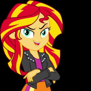 300x300 Equestria Girls Sunset Shimmer Vector Catchsplace