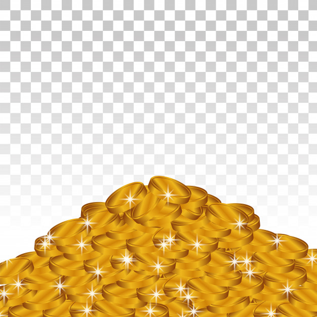 626x626 Pile Of Gold Coin Shiny Vector Premium Download