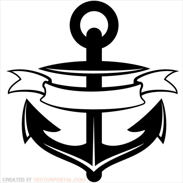 Ship Anchor Vector