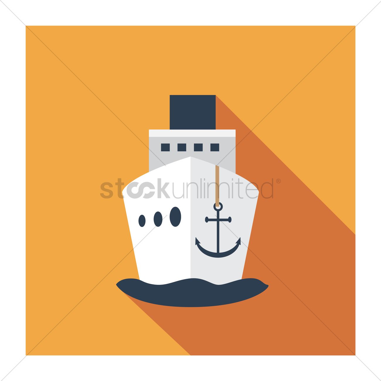 1300x1300 Ship And Anchor Vector Image