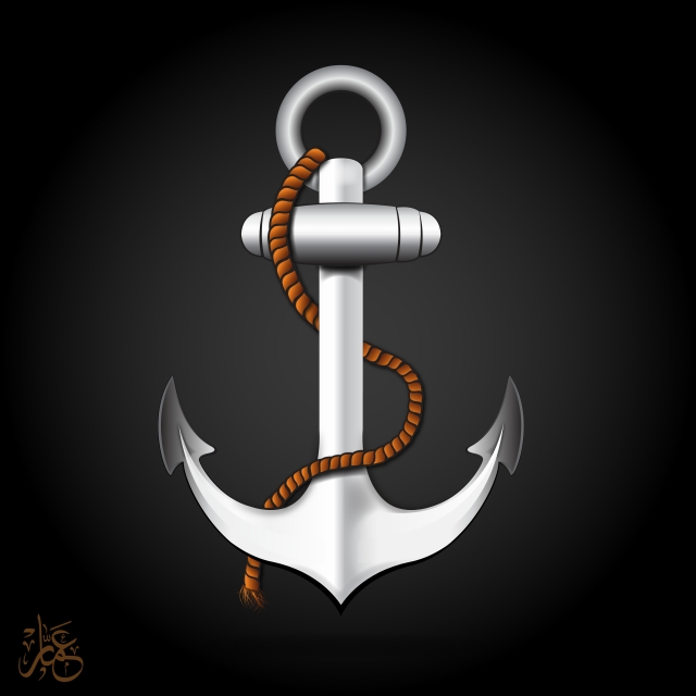 640x640 Vector Anchor Ship, Anchor, Anchor Ship, Ship Png Transparent