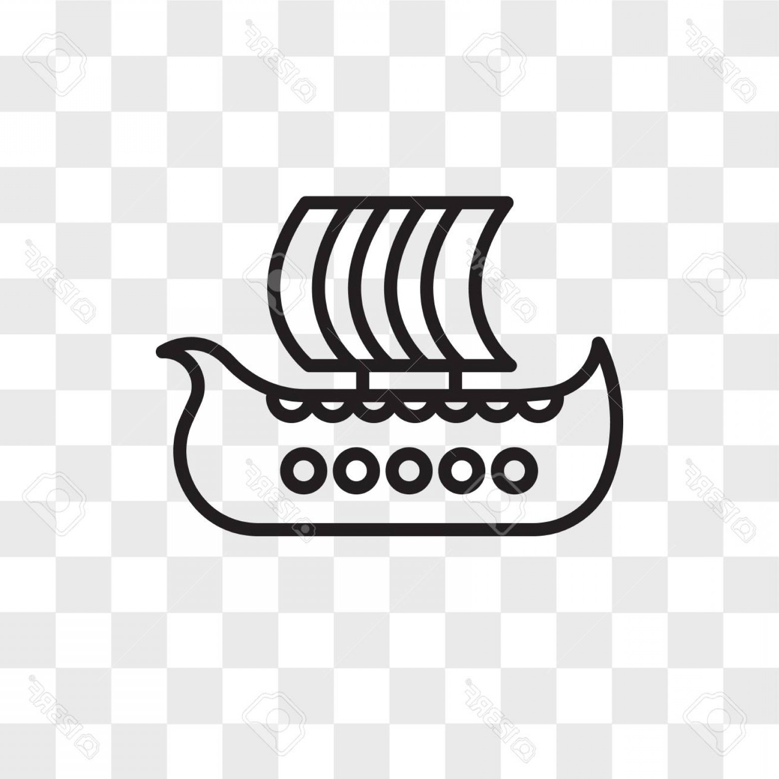Photostock Vector Viking Ship Vector Icon Isolated On Transparent 1560x1560 Photostock Vector Viking Ship Vector Icon Isolated On Transparent