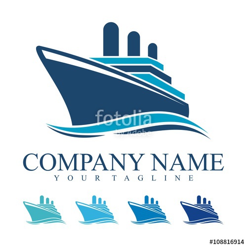 500x500 Ship Logo, Cruise Ship Logo Design Vector Stock Image And Royalty