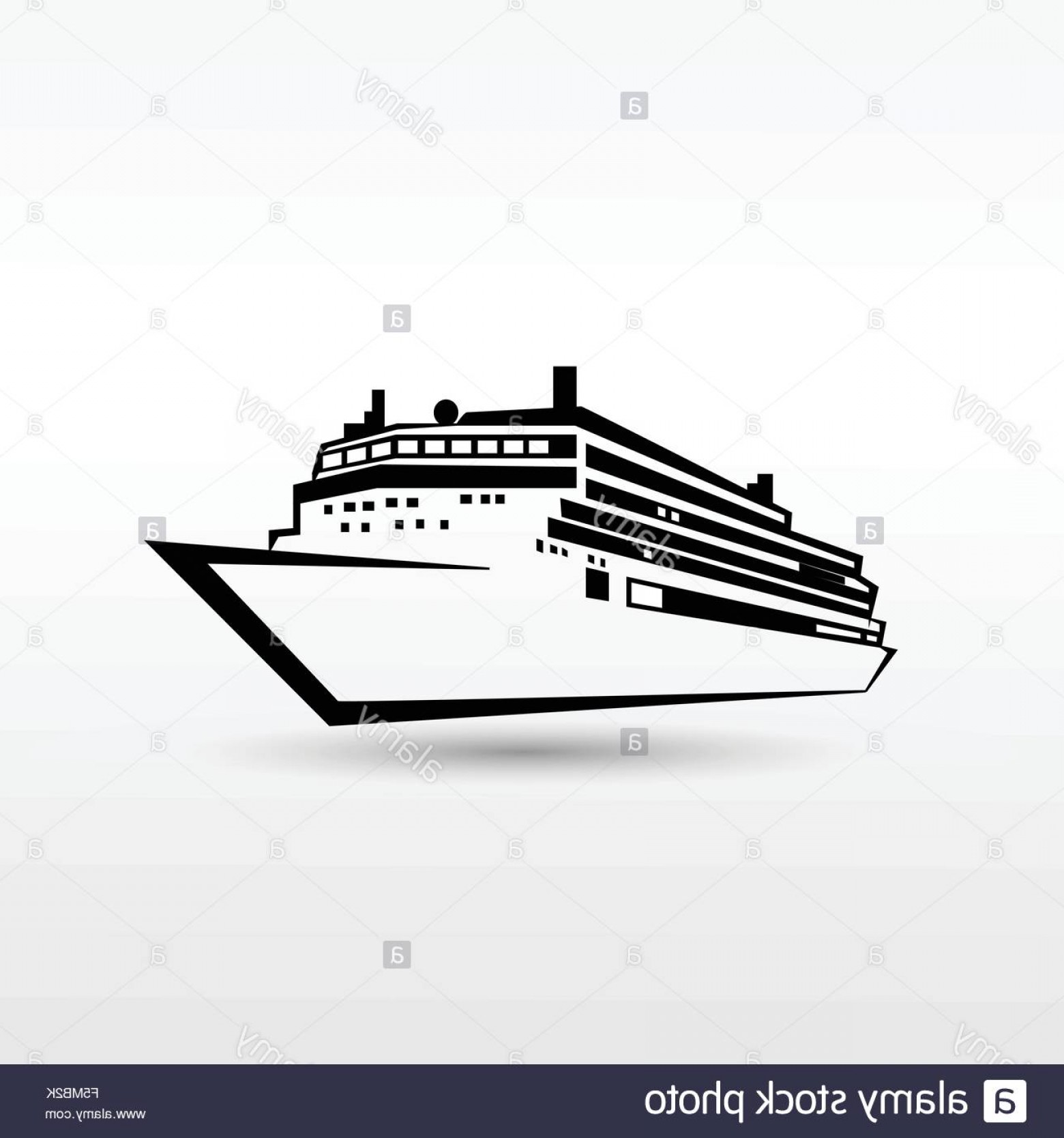 Stock Photo Cruise Ship Logo Black Icon Vector Newwaysys 1560x1668 Stock Photo Cruise Ship Logo Black Icon Vector Newwaysys