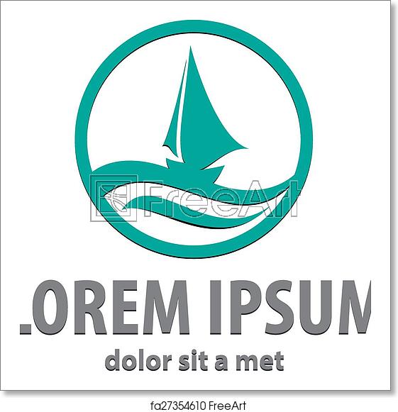 561x581 Free Art Print Of Ship Logo Sign Cargo Ship Logo Cargo Ship