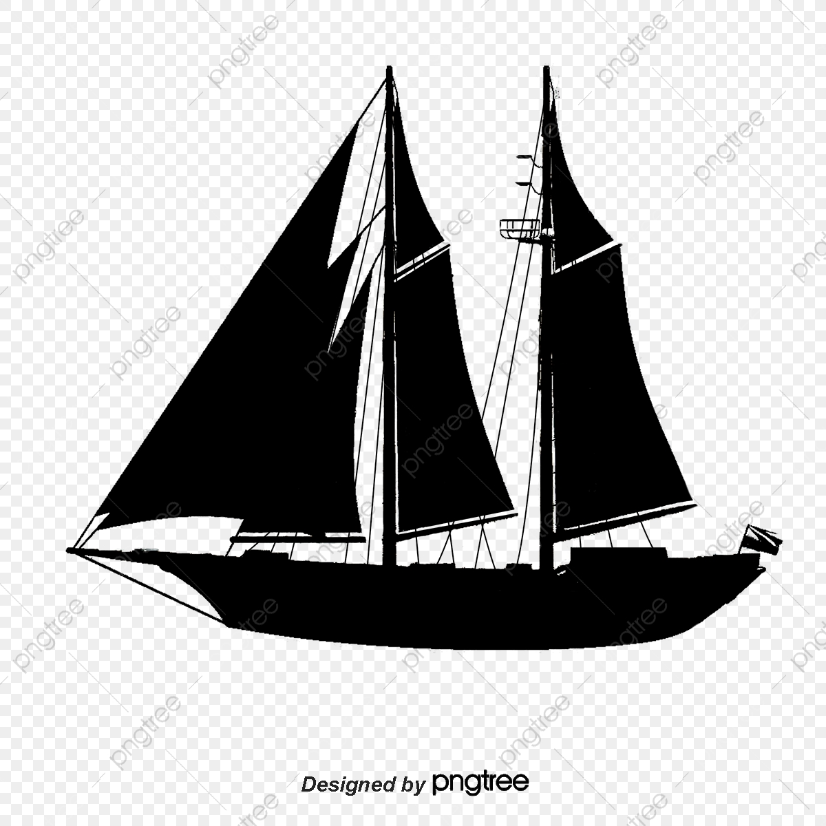 1200x1200 Silhouette Of Ship Modeling, Silhouette Vector, Ship Vector