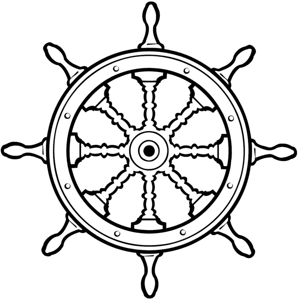 Huge Collection Of 'ship Steering Wheel Drawing' Download More 596x600 Huge Collection Of 'ship Steering Wheel Drawing' Download More