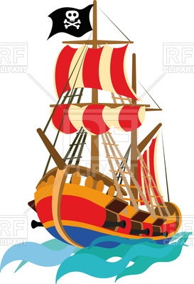 273x400 Pirate Ship Vector Image Of Transportation Sharpner