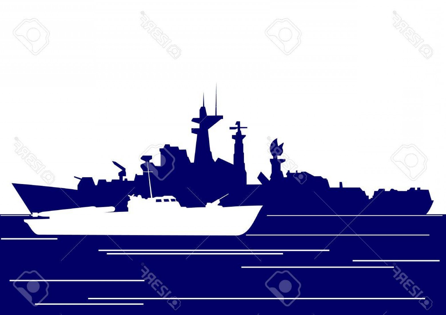 1560x1102 Navy Ship Vector Art Catchsplace