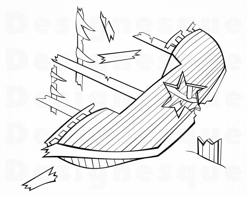 794x635 Shipwreck Ship Shipwreck Clipart Shipwreck Etsy