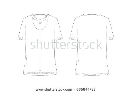 Shirt Outline Drawing at PaintingValley.com | Explore collection of