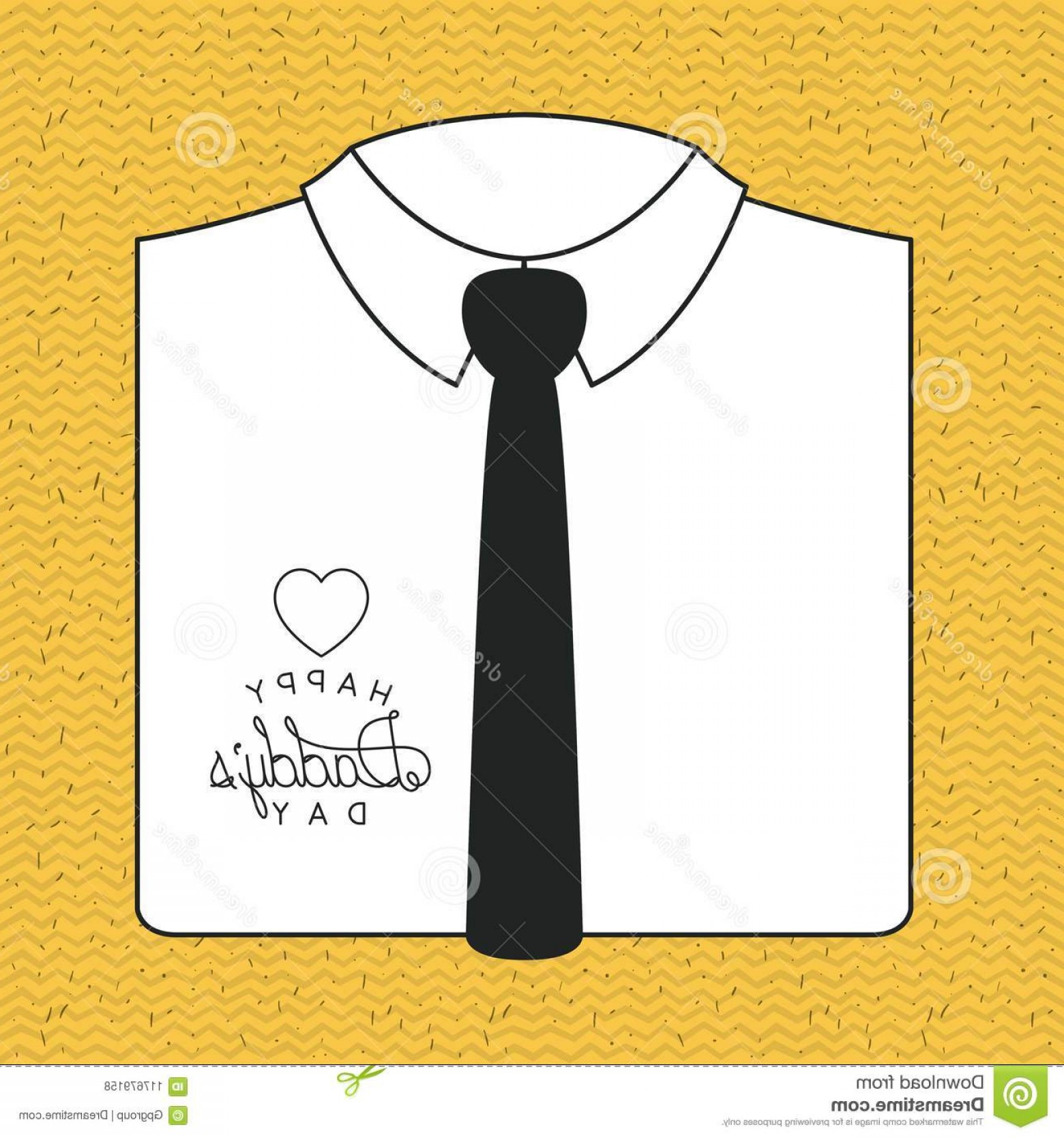 1560x1668 Dad Tie Collar Vector Studiogrfx