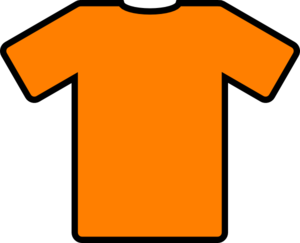 300x243 Orange T Shirt Icon Clip Art