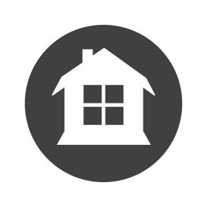 300x300 Photostock Vector Circle Home Blue House Logo Global Real Estate