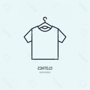 300x300 Photostock Vector Jeans Store Flat Line Icon Women Apparel Denim