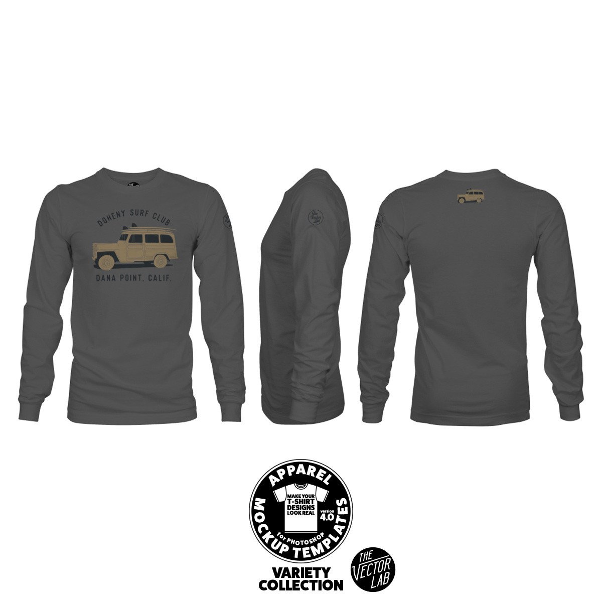 1200x1200 Apparel Mockup Templates Variety Collection