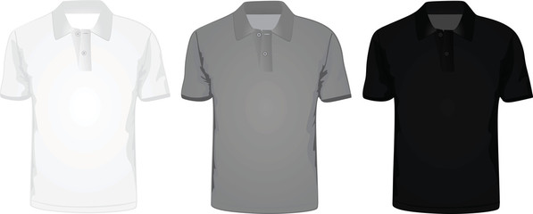 597x240 Man Polo T Shirt Vector Stock Image And Royalty Free Vector