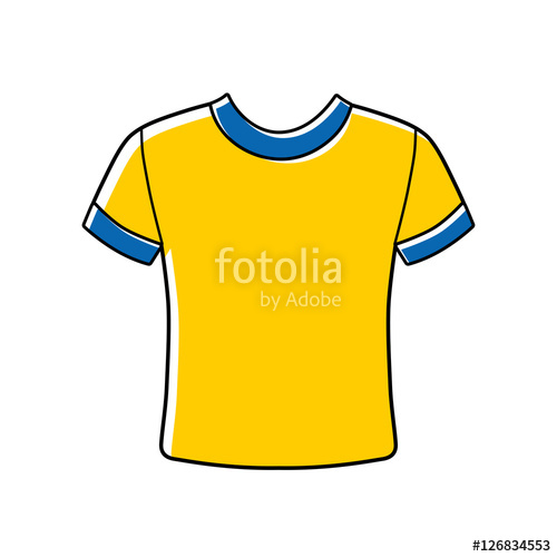 500x500 T Shirt Vector Icon