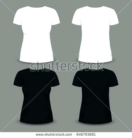 450x469 Tee Shirt Template Illustrator Girls T Shirts Vectors Download
