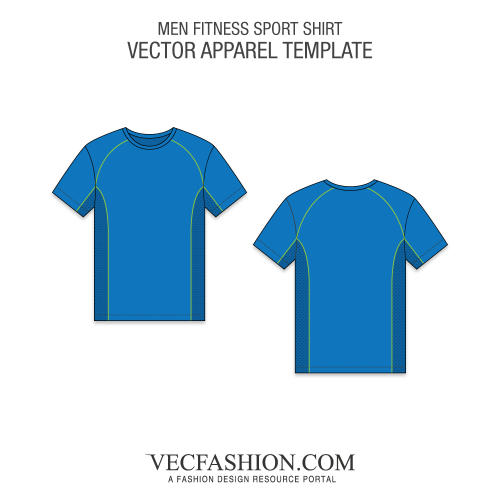 Fitness Sport Shirt Vector Template 1000x1000 Fitness Sport Shirt Vector Template