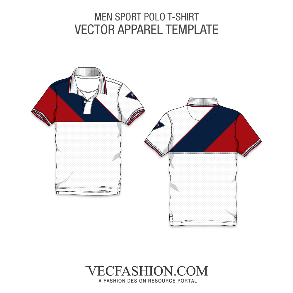 White Sport Polo Shirt Apparel Template 1000x1000 White Sport Polo Shirt Apparel Template