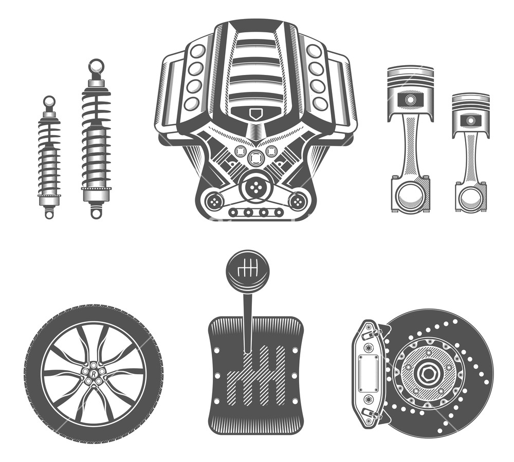 Shock Absorber Vector at Vectorified.com | Collection of Shock Absorber ...