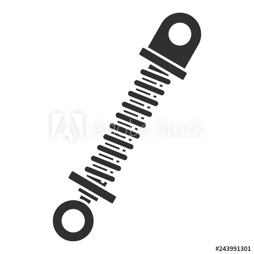 500x500 Car Shock Absorber Icon Simple Illustration Of Car Shock Absorber