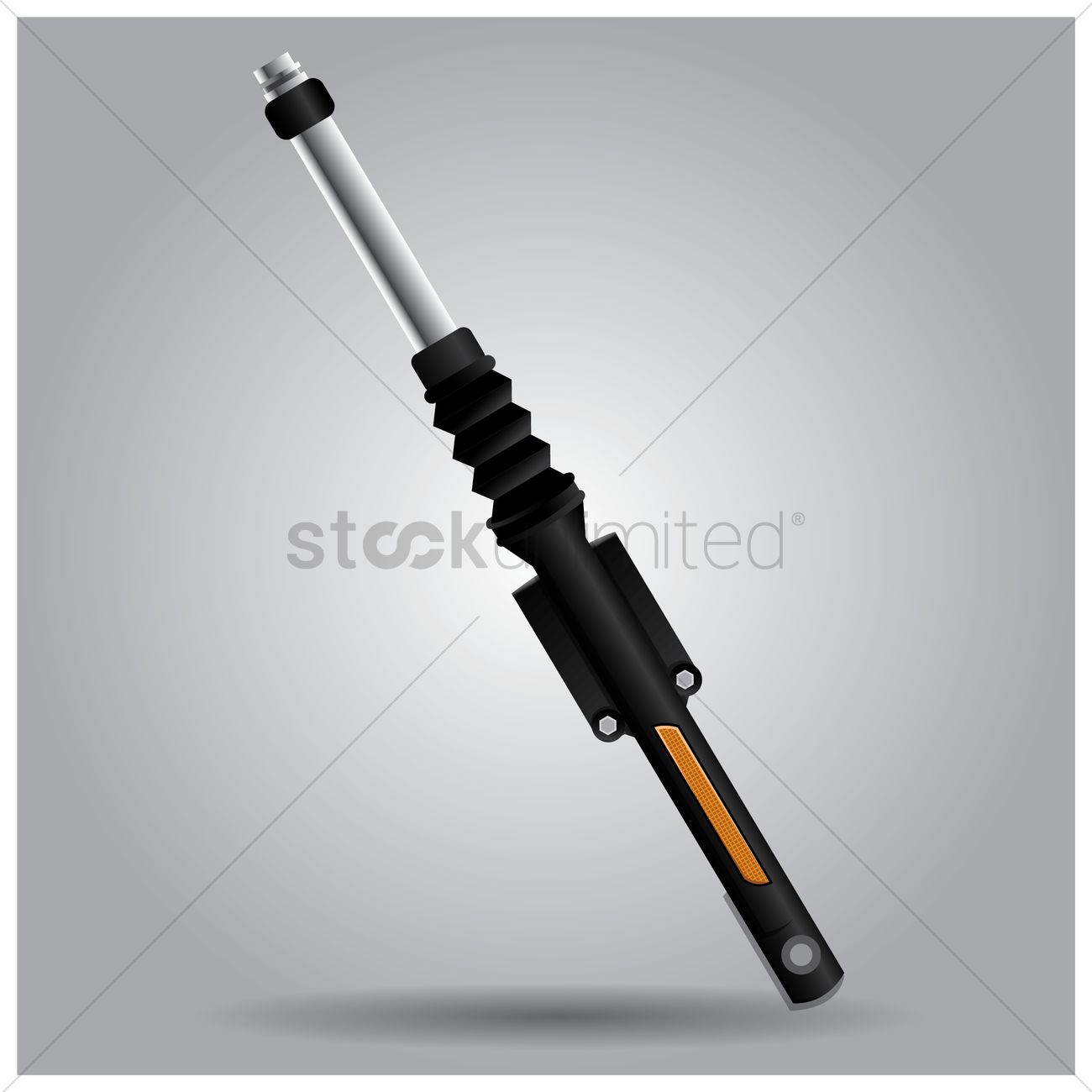1300x1300 Free Shock Absorber Vector Image