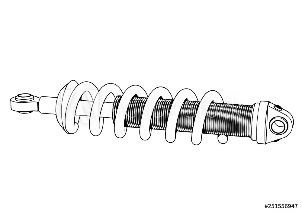 Shock Absorber Vector at Vectorified.com | Collection of Shock Absorber ...